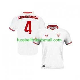 Fußballtrikots FC Sevilla Sergio Ramos 4 2023-2024 Kurzarm Heimtrikotsatz kaufen